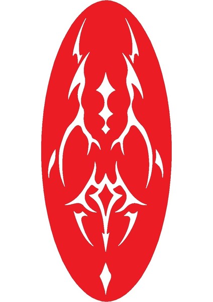 Dövme Tasarım Sticker (Oto-Motor-Laptop-Duvar-Dekor) 30 x 72 cm fiyatları