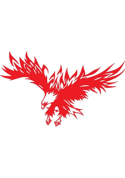 Kartal Tasarım Sticker (Oto-Motor-Laptop-Duvar-Dekor) 12 x 8 cm fiyatları