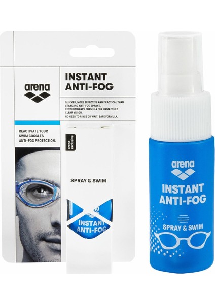 Mavi Anti-Fog Sprey Buğu Önleyici Sprey