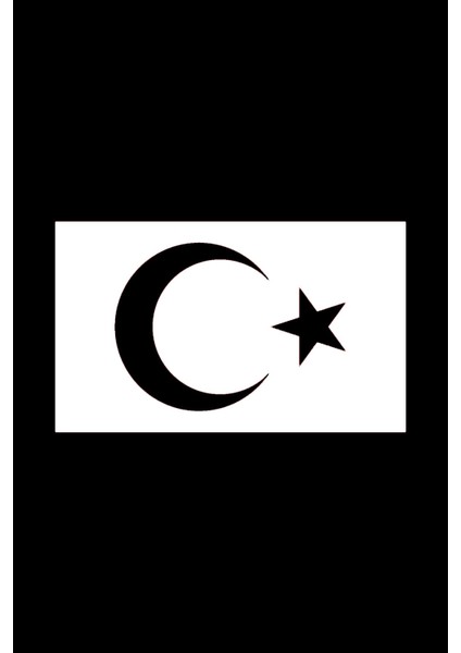 Türk Bayrağı Sticker (Oto-Motor-Laptop-Duvar-Dekor) 20 x 12 cm modelleri