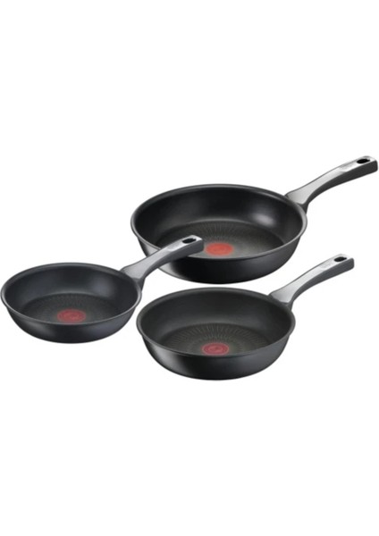 6x Unlimitedone Indüksiyon Tabanlı 3'lü Tava Seti Tefal 20 24 28 cm Çizilmez Özel Seri fiyatları