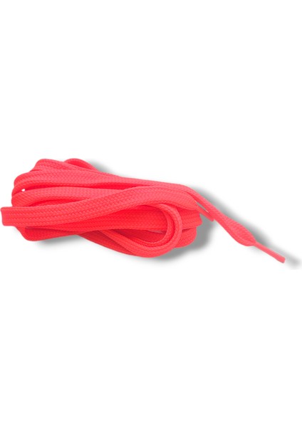 Spor Ayakkabı Bağcığı 120 cm 1 Çift Neon Pembe