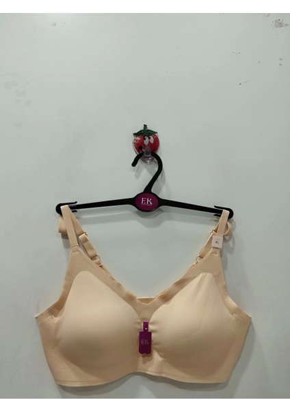 Lazer Kesim Balensiz Süngeri Çıkabilen Agraflı Ten Sütyen - 1241