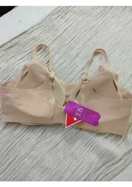 Lazer Kesim Balensiz Süngeri Çıkabilen Agraflı Ten Sütyen - 1241 modelleri