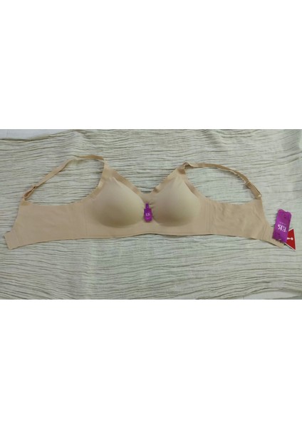 Lazer Kesim Balensiz Süngeri Çıkabilen Agraflı Ten Sütyen - 1241 indirimleri