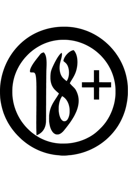 18 Sticker (Oto-Motor-Laptop-Duvar-Dekor) 30 x 30 cm