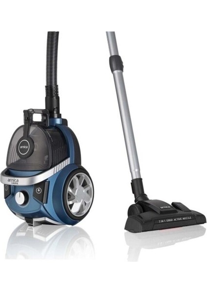Toz Torbasız Vesta Toz Torbasiz Elektrikli Süpürge Mavi ET14451 0-250 L 2000 W ve Altı 220 - 240 V