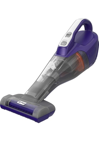 Black Decker H12 Black Decker 12V 1.5AH Lithium-Ion Evcil Hayvan Pet Başlıklı Şarjlı El Süpürgesi DVB315JP-H 2 Y