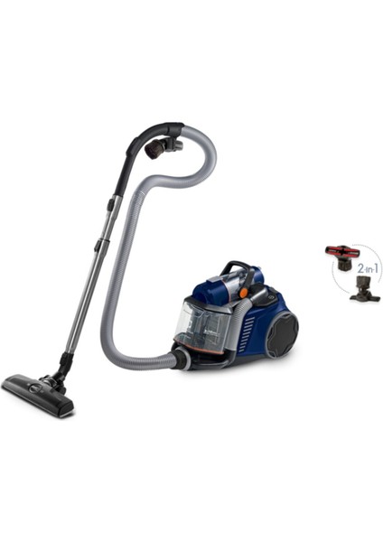 Mekanik Ultraflex EUFC81DB Toz Torbasız Elektrikli Süpürge, Hygiene 12 Filtreli (Hepa 12) Toz Torba