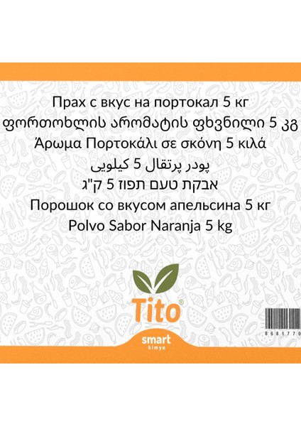 Toz Portakal Aroması 5 kg fiyatları