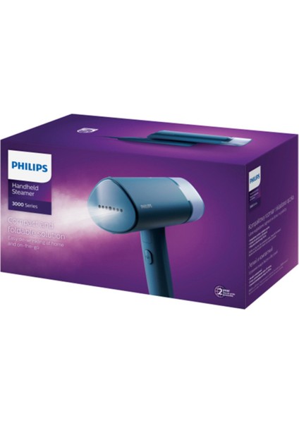 F STH3020/10 3000 Seri Taşınabilir Buharlı Düzleştirici 50 Hz / 60 Hz Seramik 2 modelleri