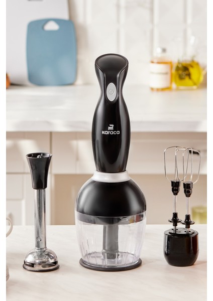 50 Hz / 60 Hz Profoodmix 3'lü Blender Set Siyah 1000W 153.09.01.0995-1 1000 ml 800 - 1200 Watt Plas