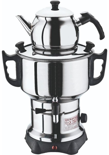 Semaver J-163 Aldente 4,5 Sade Semaver - Aldente 13877 Gri Çelik