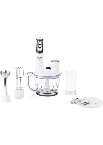 li Diva Pro Doğrayıcı Blender Seti 2 Kademeli Metal 1200 Watt +