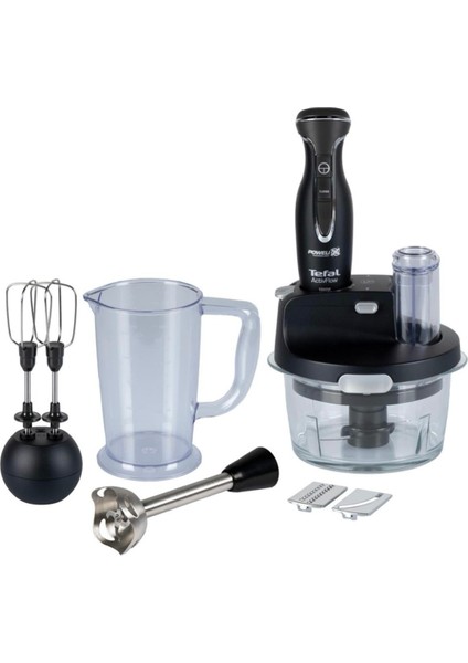 50 Hz / 60 Hz Powelix Cam Hazneli Premium Blender Seti 1500 W - Tefalin En Güçlüsü 1200 Watt + Turb