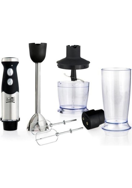 1 - 2 L El Blender Seti 800 Watt Hb 2879 Metal 800 - 1200 Watt  Çelik Siyah