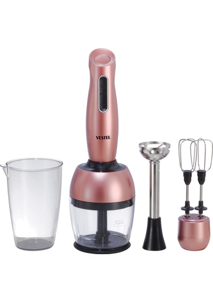 50 Hz / 60 Hz Tarçın 5000 R El Blender Seti 0,5 - 1,5 L Plastik  li C / F 8