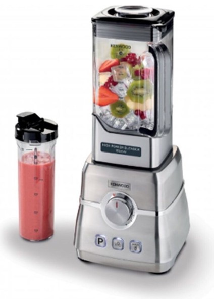 Akrilik Kenwood BLM91.640SS Yüksek Güçlü Blender Metal 3 - 5 L 1200 Watt + 3 Kademeli Beyaz 1 Y