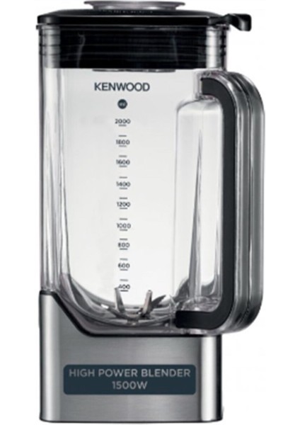 Akrilik Kenwood BLM91.640SS Yüksek Güçlü Blender Metal 3 - 5 L 1200 Watt + 3 Kademeli Beyaz 1 Y