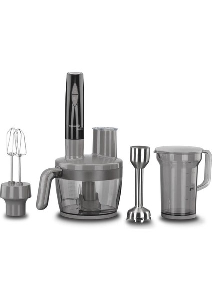 li Vertex Multi Siyah Blender Set A455 2 Kademeli Plastik 50 Hz / 60 Hz 22