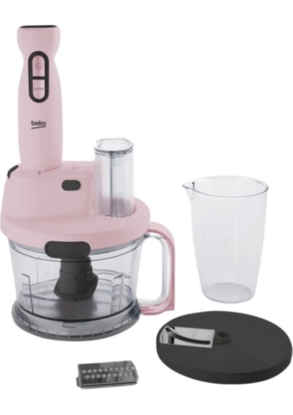 Metal Rhb 2910 P Natural Rendeli El Blender 0,5 - 1,5 L Plastik Pembe 500 - 800 Watt
