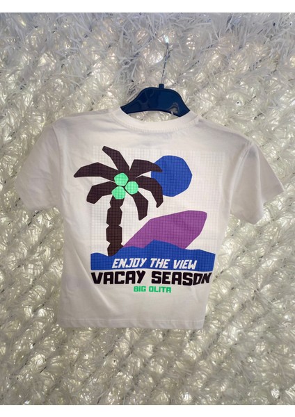 T-Shirt Unisex Beach Baskılı