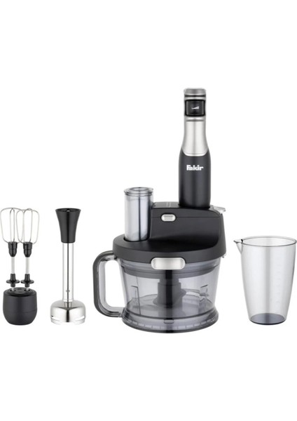 C / F 4 Bıçaklı 1000W Yüksekgüç 2 Farklı Rende Speed Quadro Blender Seti Bpa Içermez ! Metal Resmi