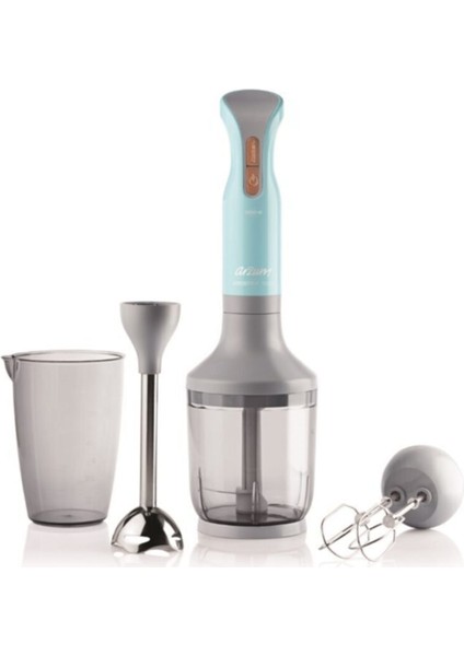 Mavi AR1016 Prostıck 1000 Çubuk Blender Seti-(Mavi Mevcuttur) Plastik 0,5 - 1,5 L 800 - 1200 Watt 1