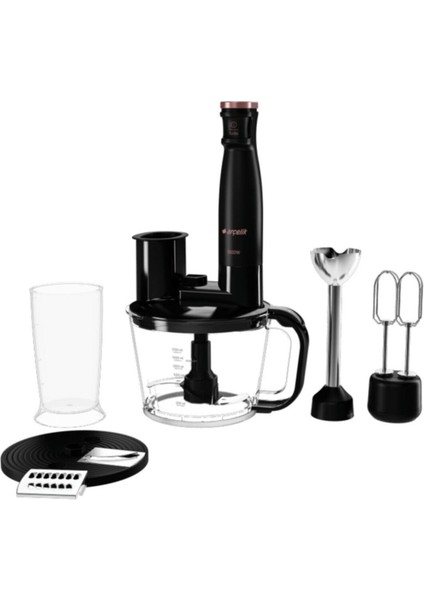 1 - 2 L Orginal Rhb 6050 S Resital El Blender Plastik  Plastik 1200 Watt + Siyah