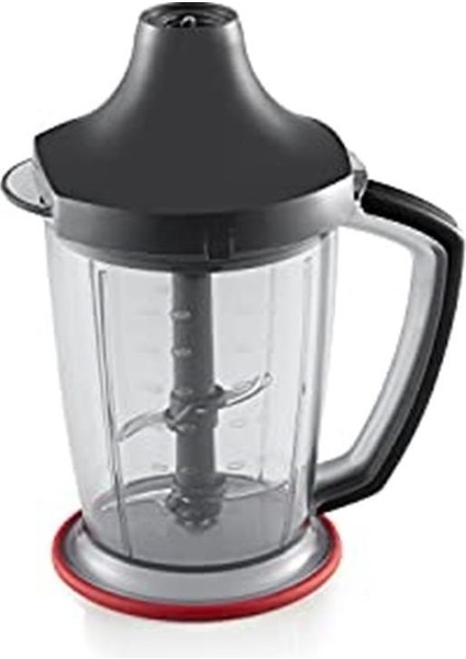 200 - 500 Watt 8693184911976 AR1107-S Megablend El Blender Seti, Siyah, Çok Renkli Taş 90 ml Ço