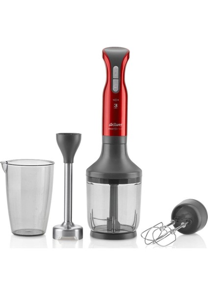 Turbo AR1042 Prostick 1500W Blender Seti - Nar + Türk Kahvesi Hediye Plastik 0,5 - 1 L 12