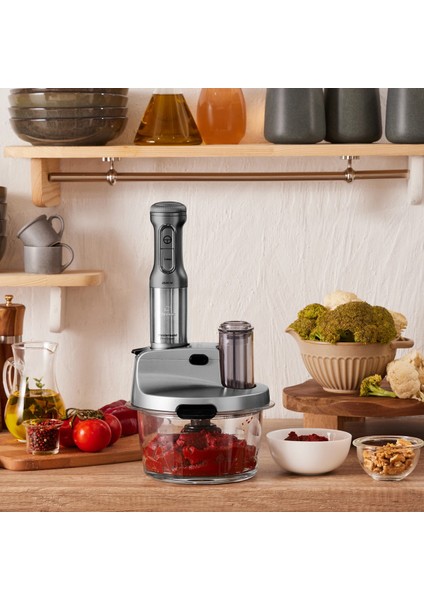 50 Hz / 60 Hz 2500W Turbo Doğrayıcı, Dilimleme Rondo, Blender - Ikili Çelik Mikser 8 In 1 Çok Amaçl modelleri