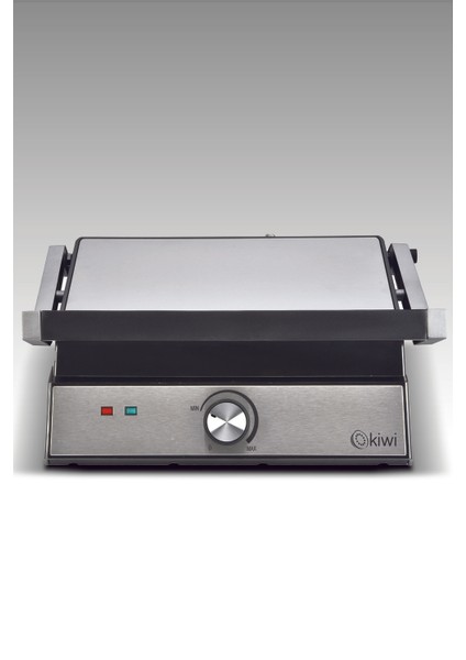 4 KSM-2447 Inox Çıkarılabilir Plakalı Iz ve Tost Makinesi, Paslanmaz Çelik , Grill 1 Kademe C /