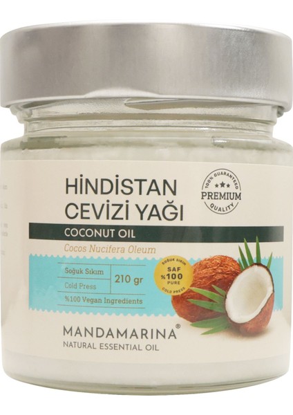 Hindistan Cevizi Yağı 210 ml