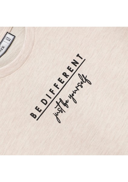 Erkek Çocuk Kısa Kollu Tişört - 1676772 - Stone Melanj fiyatları