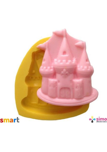 Silikon Şato Sabun ve Kokulu Taş Kalıbı