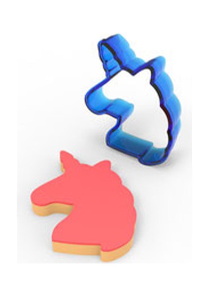 Unicorn Kurabiye Kalıbı