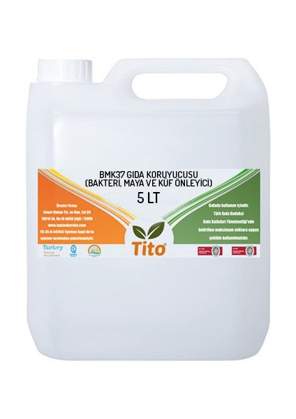 BMK37 Gıda Koruyucusu 5 lt