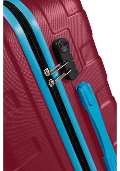 Büyük Boy Valiz 4x2 Teker Bordo 1167