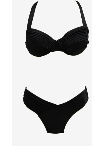 Siyah Kadın Bikini Takım LRN24YZNB1987