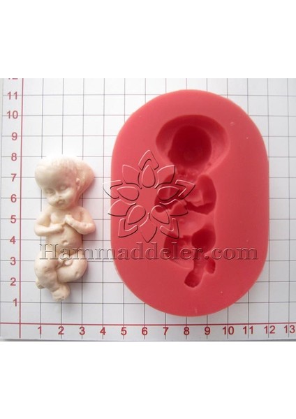 Silikon Uyuyan Bebek Kalıbı - S030