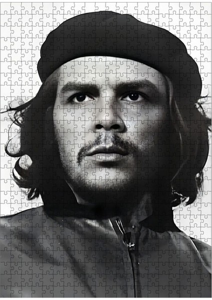 Karizma Tablo Ahşap Mdf Puzzle Yapboz Ernesto Che Guevara 500 Parça 50*70 cm