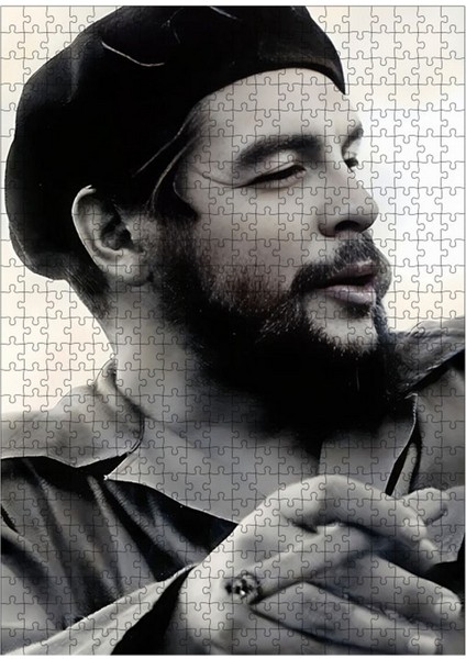 Karizma Tablo Ahşap Mdf Puzzle Yapboz Ernesto Che Guevara 500 Parça 50*70 cm