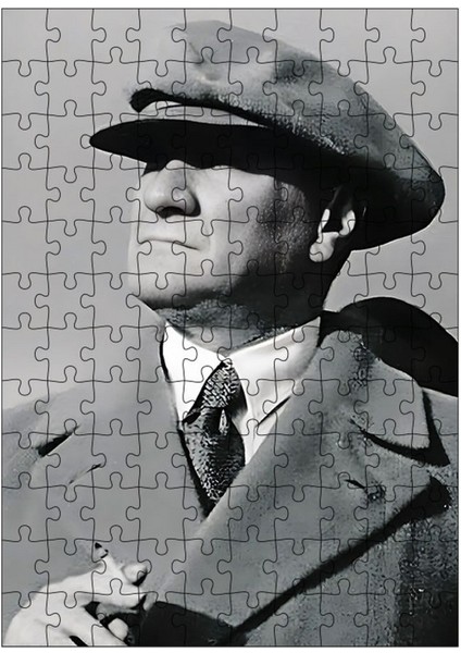 Ahşap Mdf Puzzle Yapboz Mustafa Kemal Atatürk 120 Parça 25*35 cm