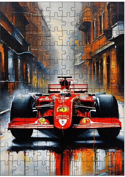 Ahşap Mdf Puzzle Yapboz Formula 1 120 Parça 25*35 cm