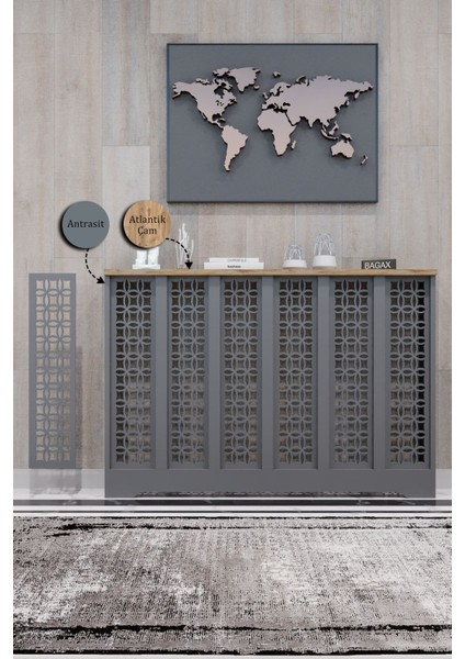 Bgx Modern Petek Onu Dresuar Kaplama 116 cm
