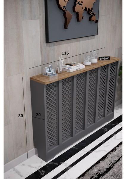 Bgx Modern Petek Onu Dresuar Kaplama 116 cm