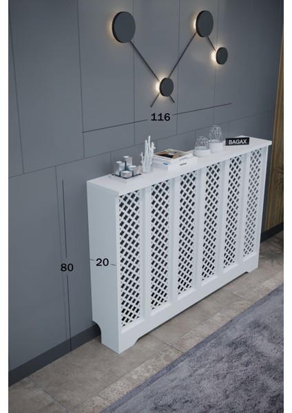 Bgx Modern Petek Onu Dresuar Kaplama 116 cm
