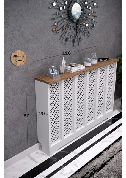 Bgx Modern Petek Onu Dresuar Kaplama 116 cm fiyatları