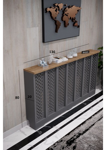 Bgx Modern Petek Onu Dresuar Kaplama 136 cm fiyatları